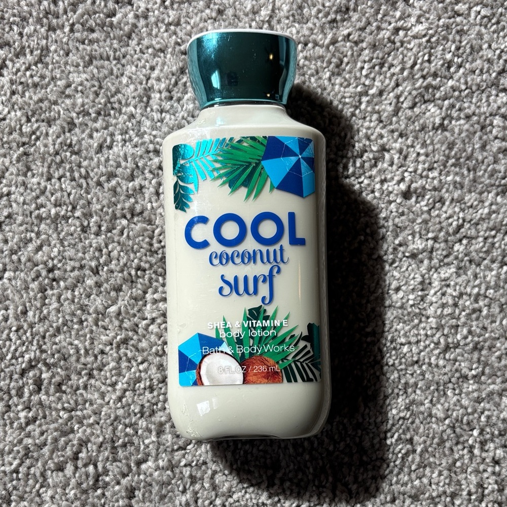 New Bath & Body Works Cool Coconut Surf Body Lotion